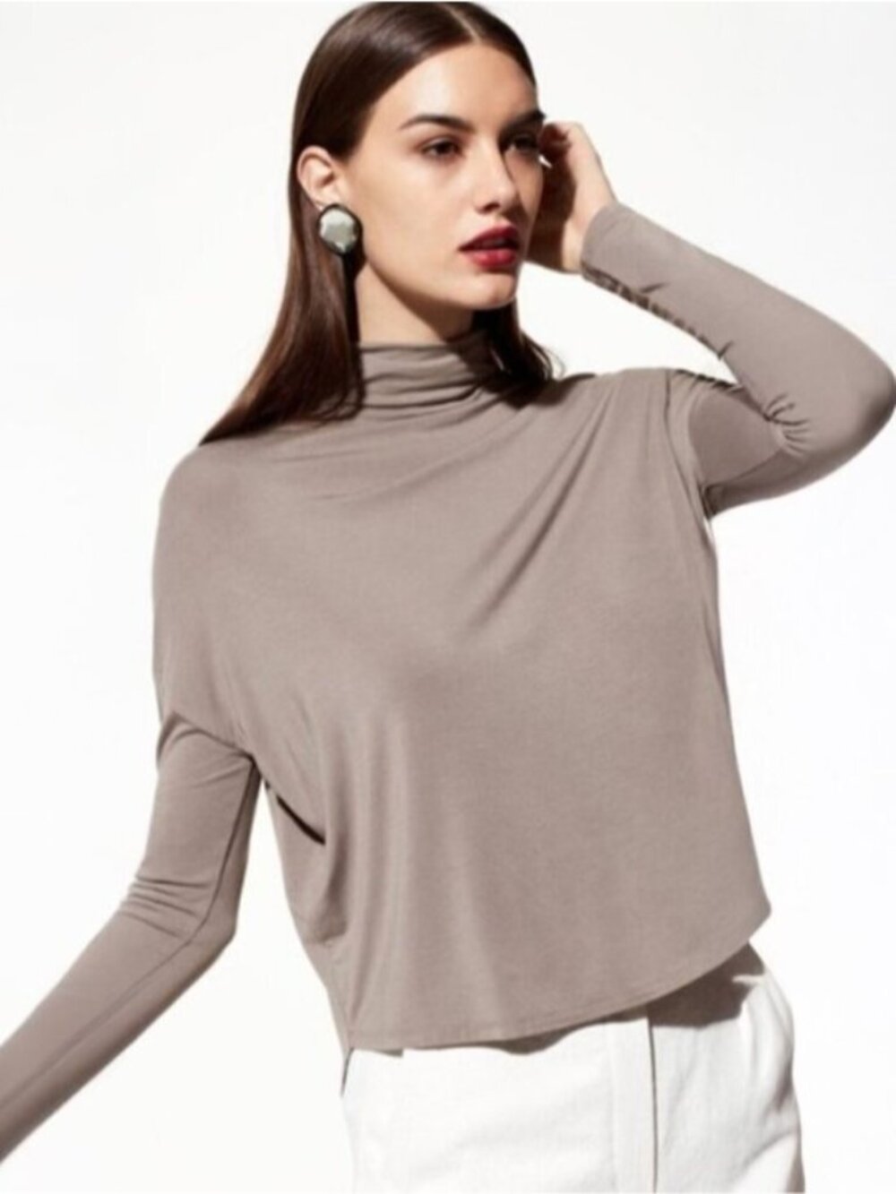 Aritzia Babaton Seaton Turtleneck Top